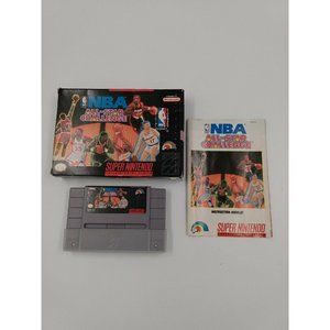 Nba All Star Challenge (Super Nintendo SNES)  with Box, Manual & Dust cover